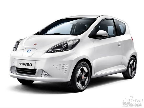 荣威E50电动车正式发布 预计补贴后售价12万