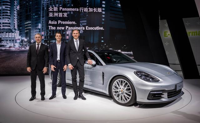 三款Panamera在2017上海车展震撼首发