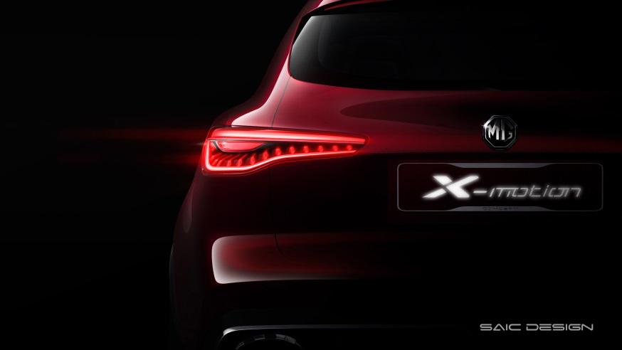 名爵全新SUV概念車定名“MG X-motion Concept” 首批設計圖曝光