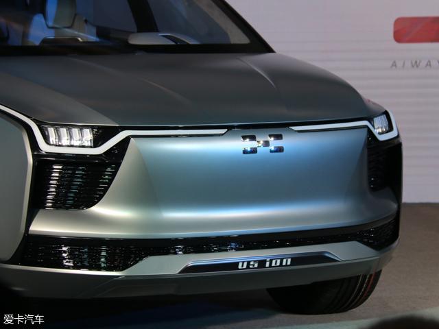 愛馳純電動SUV概念車亮相 北京車展首發
