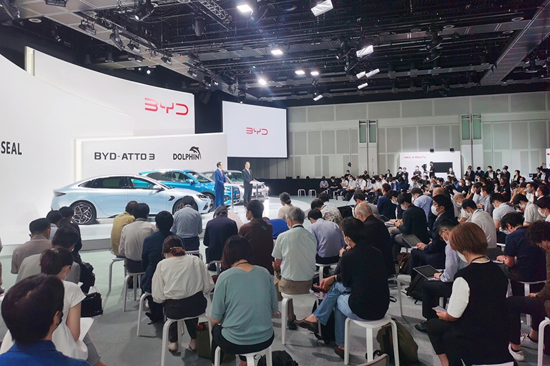 比亚迪宣布正式进入日本市场开启乘用车国际化新篇章